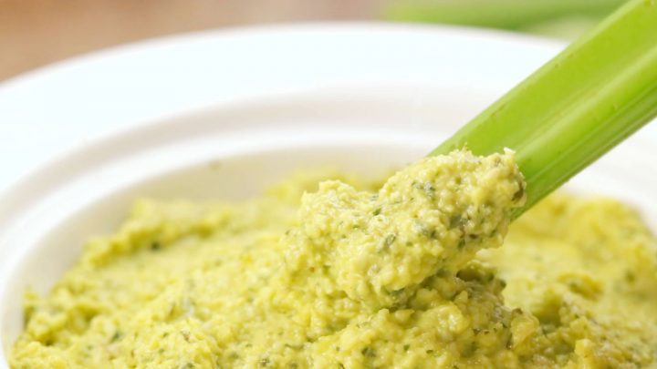2 Keto Avocado-Cilantro Hummus